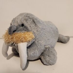 8” Ganz Webkinz Grey Walrus Plush Stuffed Animal